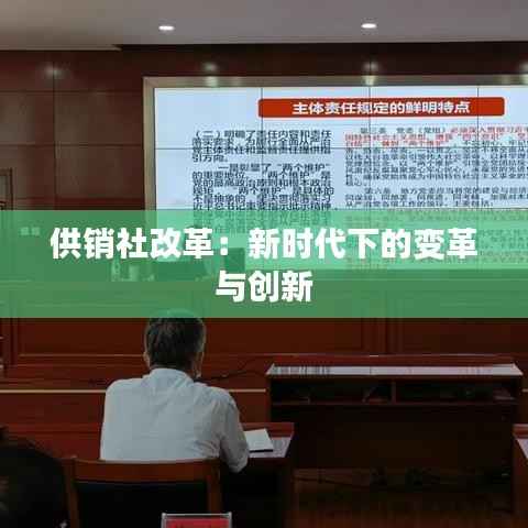 供销社改革:新时代下的变革与创新
