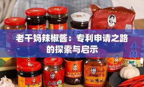 老干妈辣椒酱:专利申请之路的探索与启示