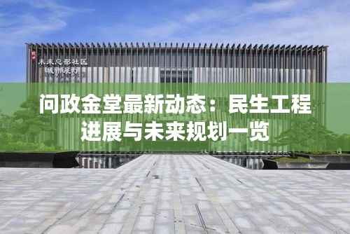 问政金堂最新动态:民生工程进展与未来规划一览