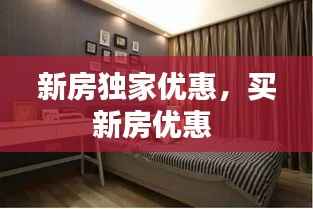 新房独家优惠,买新房优惠