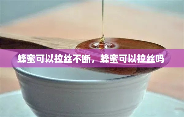 蜂蜜可以拉丝不断,蜂蜜可以拉丝吗