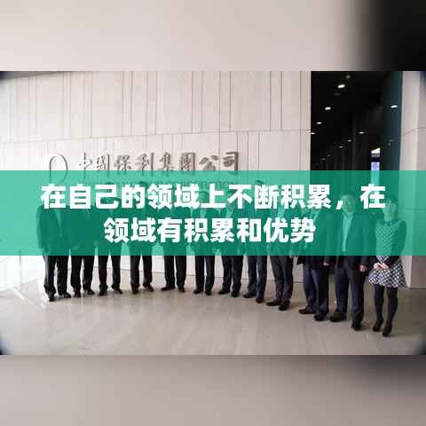 在自己的领域上不断积累,在领域有积累和优势