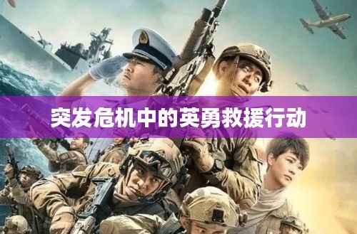 突发危机中的英勇救援行动