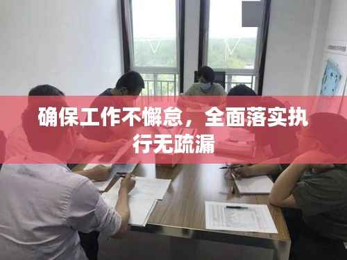 确保工作不懈怠，全面落实执行无疏漏