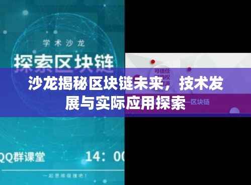 沙龙揭秘区块链未来,技术发展与实际应用探索