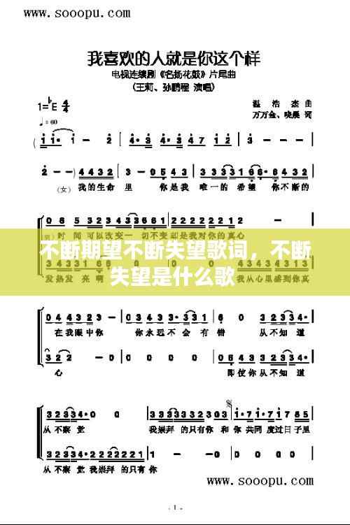 不断期望不断失望歌词,不断失望是什么歌