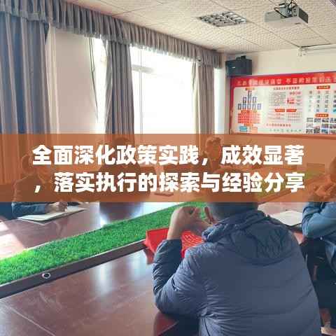 全面深化政策实践,成效显著,落实执行的探索与经验分享