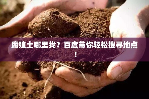 腐殖土哪里找?百度带你轻松搜寻地点!