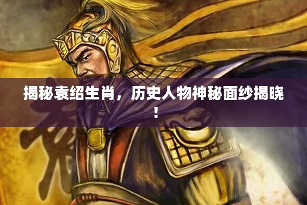 揭秘袁绍生肖,历史人物神秘面纱揭晓!