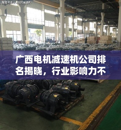 广西电机减速机公司排名揭晓,行业影响力不容小觑