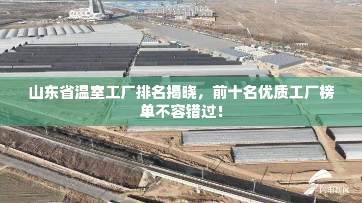 山东省温室工厂排名揭晓,前十名优质工厂榜单不容错过!