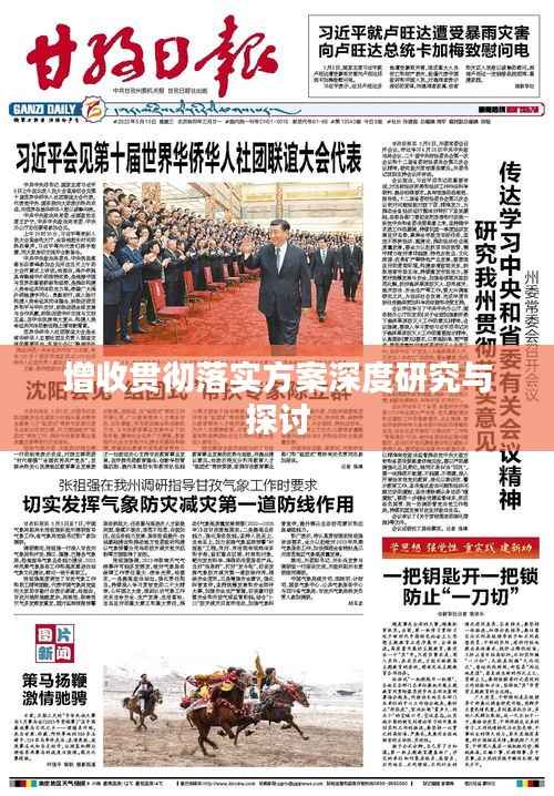 增收贯彻落实方案深度研究与探讨