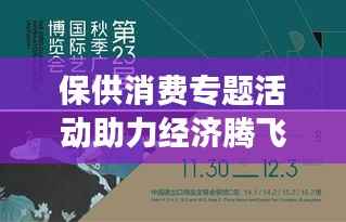保供消费专题活动助力经济腾飞,消费增长引领发展新篇章
