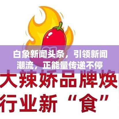 白象新闻头条,引领新闻潮流,正能量传递不停歇