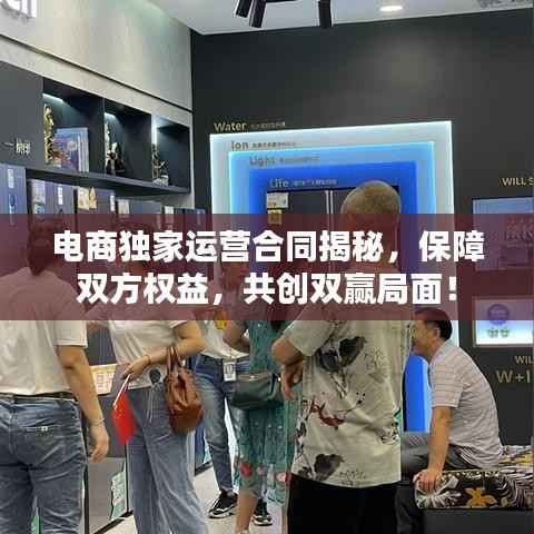 电商独家运营合同揭秘,保障双方权益,共创双赢局面!