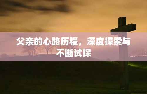 父亲的心路历程,深度探索与不断试探