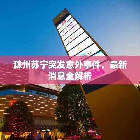 滁州苏宁突发意外事件,最新消息全解析
