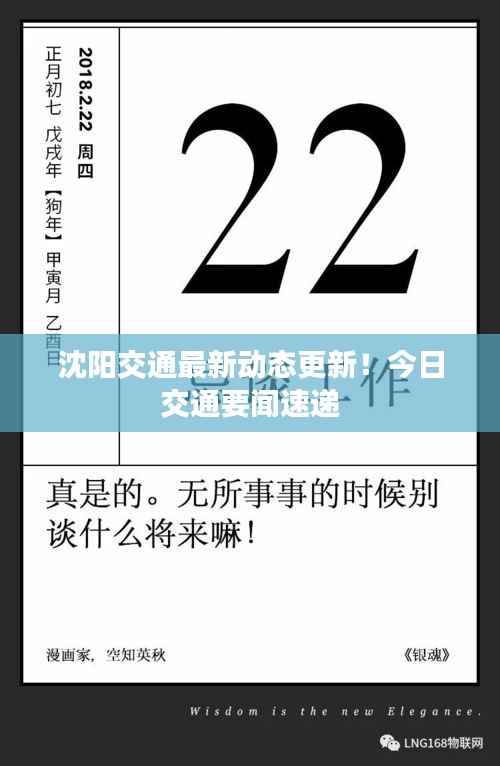 沈阳交通最新动态更新!今日交通要闻速递