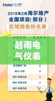 越南电气仪表公司排名揭秘,哪些企业独占鳌头?