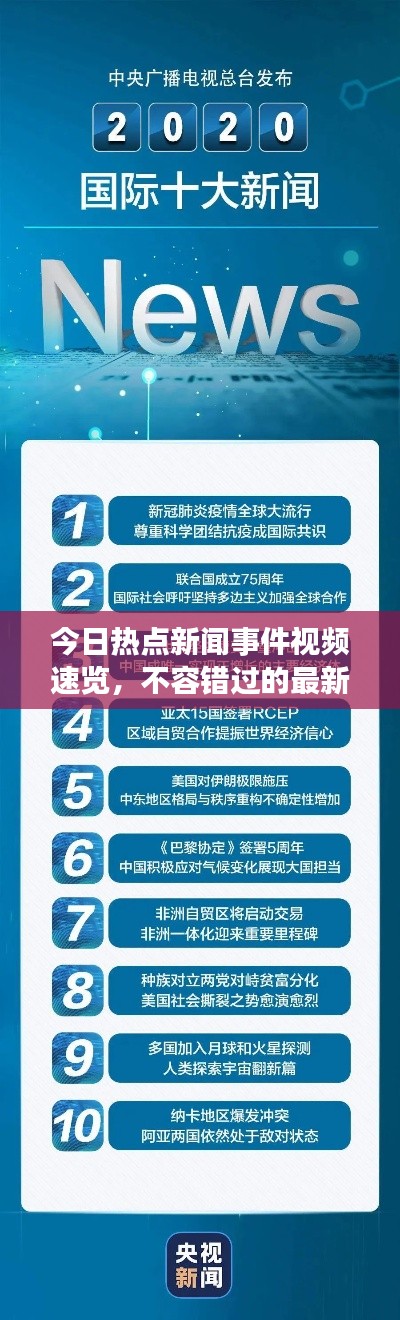 今日热点新闻事件视频速览,不容错过的最新资讯