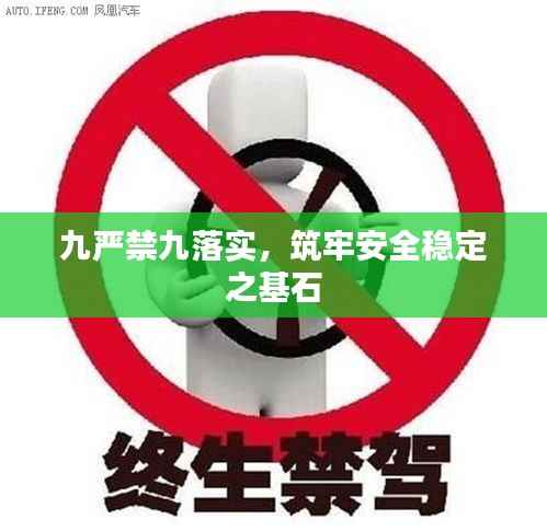 九严禁九落实,筑牢安全稳定之基石