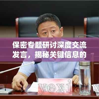 保密专题研讨深度交流发言,揭秘关键信息的保护之道