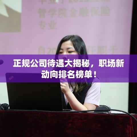 正规公司待遇大揭秘,职场新动向排名榜单!