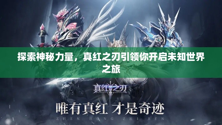 探索神秘力量,真红之刃引领你开启未知世界之旅