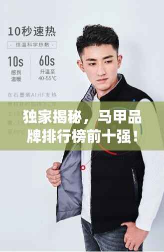 独家揭秘,马甲品牌排行榜前十强!