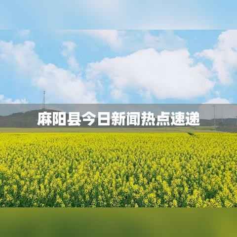 麻阳县今日新闻热点速递