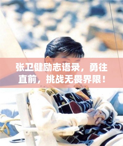 张卫健励志语录,勇往直前,挑战无畏界限!