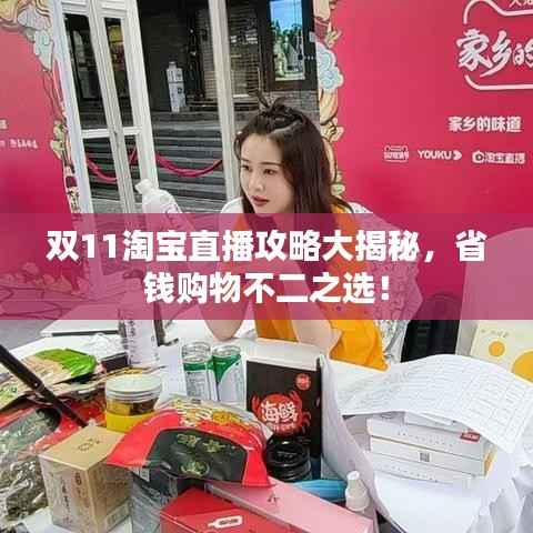 双11淘宝直播攻略大揭秘,省钱购物不二之选!