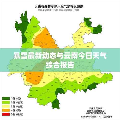 暴雪最新动态与云南今日天气综合报告