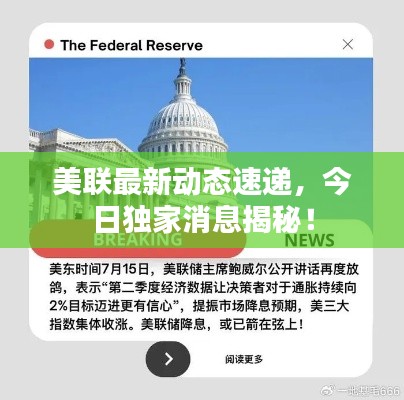 美联最新动态速递,今日独家消息揭秘!