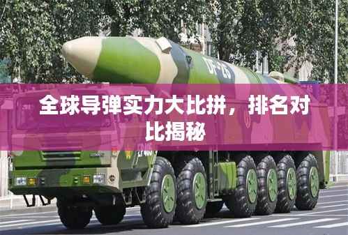 全球导弹实力大比拼,排名对比揭秘